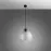 Luster CUBUS 11726 GRAPHITE 1 PŁ