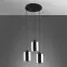 Luster SIERRA 11719 MM BLACK 3XE27