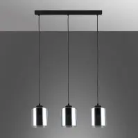 Luster SIERRA 11718 MM BLACK 3XE27