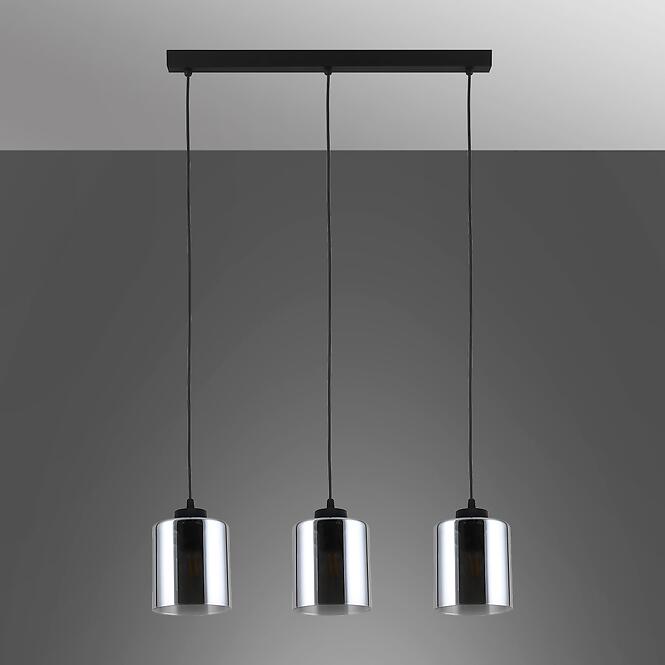 Luster SIERRA 11718 MM BLACK 3XE27
