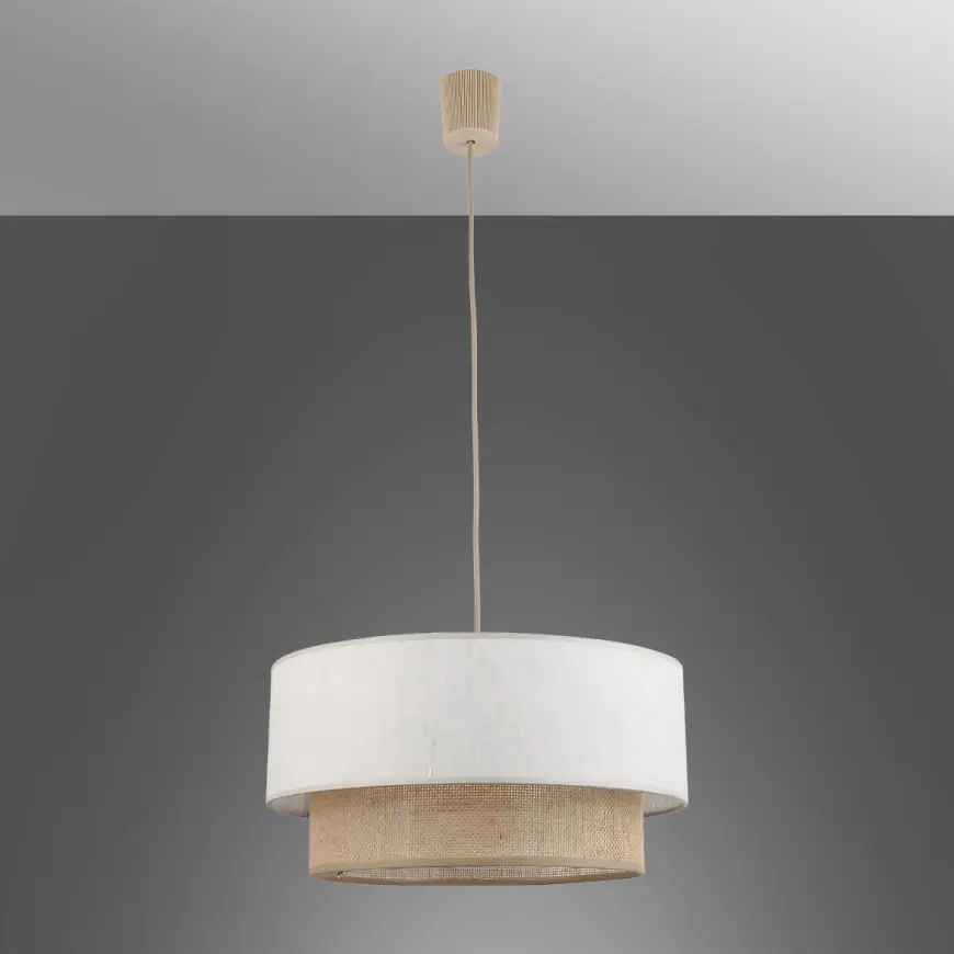 Luster DUO 11749 MINI JUTA LINEN 1XE27