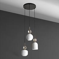 Luster SOPHIA COGNAC WHITE 11592 PL3