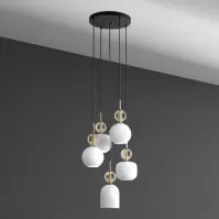 Luster SOPHIA COGNAC WHITE 11593 PL5