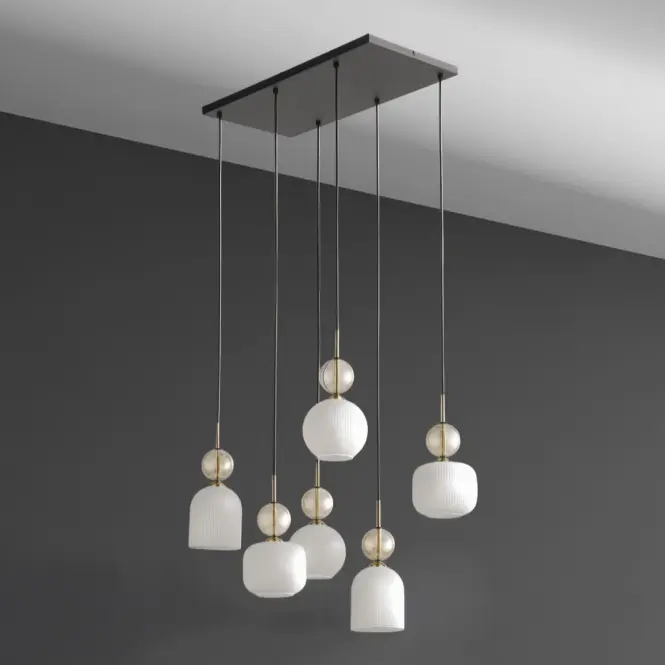 Luster SOPHIA COGNAC WHITE 11594 PL6