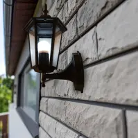 Záhradná lampa UNA OL-2237-02 BLACK KG1