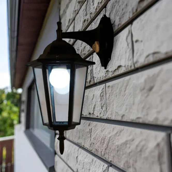 Záhradná lampa VITTA OL-2237-07 H BLACK LW1