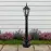 Záhradná lampa BONA OL-22105-02 1.05 S BLACK LP1