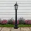 Záhradná lampa BONA OL-22105-02 1.05 S BLACK LP1