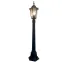 Záhradná lampa BONA OL-22105-02 1.05 S BLACK LP1,2