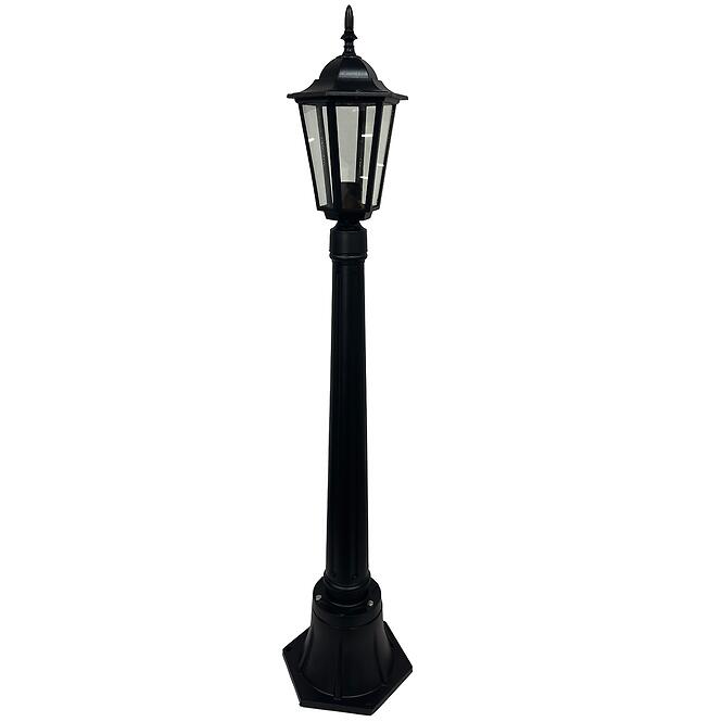 Záhradná lampa BONA OL-22105-02 1.05 S BLACK LP1,3