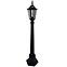 Záhradná lampa BONA OL-22105-02 1.05 S BLACK LP1,3