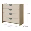 Komoda Lexi 10 Cremona/Macadamia/Morská,2