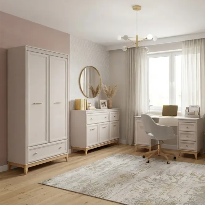 Písací stôl 14w Windsor Kašmír/Prírodný dub