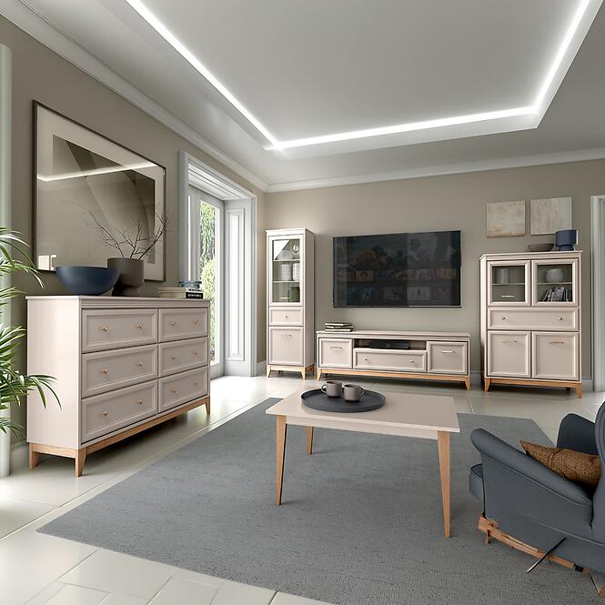 Písací stôl 14w Windsor Kašmír/Prírodný dub