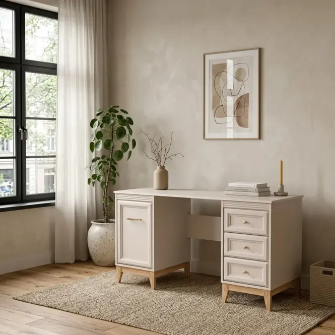 Písací stôl 14w Windsor Kašmír/Prírodný dub