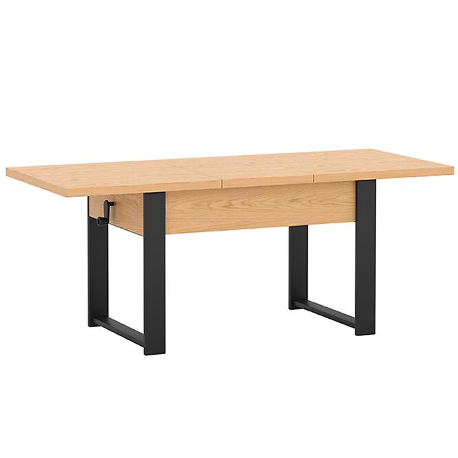 Zdvíhací stolík Hugo Bookmatch/Čierna,4