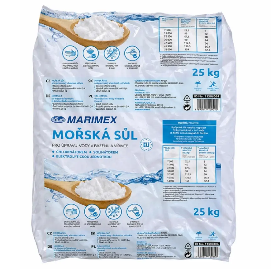 Morská soľ 25 kg 11306004