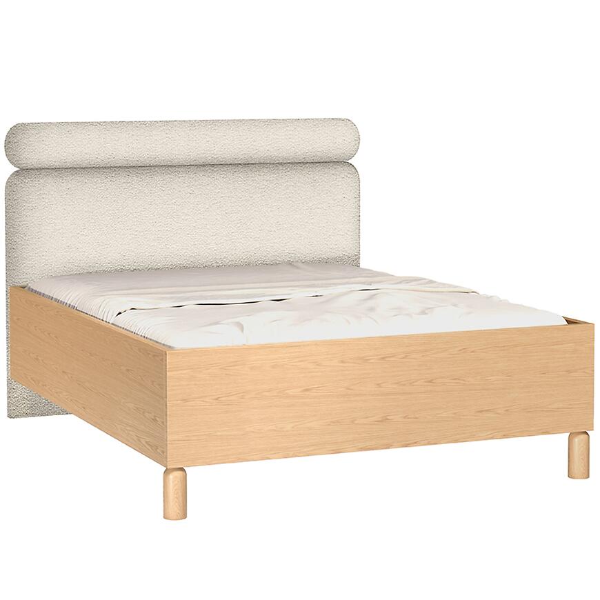 Posteľ 160/200 Sanden S11 Bookmatch Hustý rám