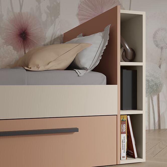 Posteľ Lorin 11l/P Kašmír/Alpaca
