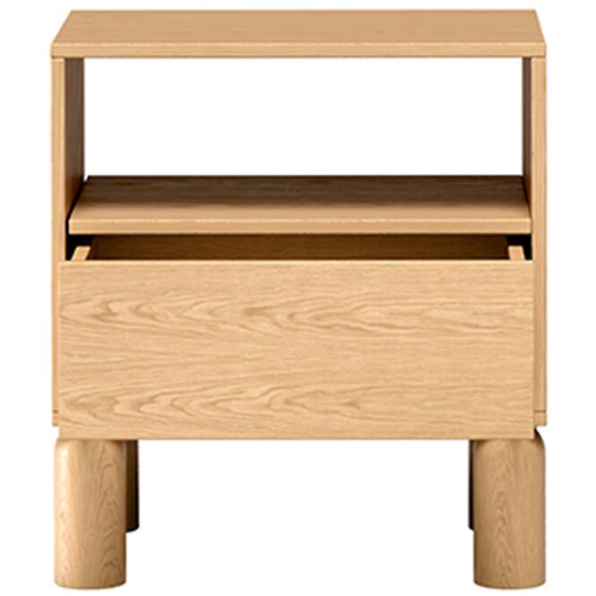 Nočný stolík Sanden S10 bookmatch