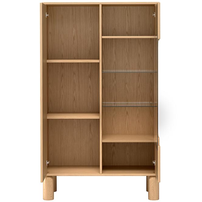 Vitrína nízka Sanden S3 Bookmatch