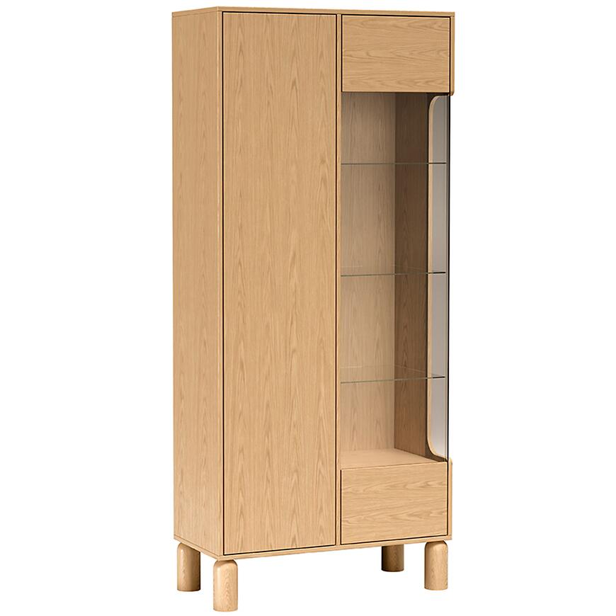 Vitrína Sanden S4 Bookmatch