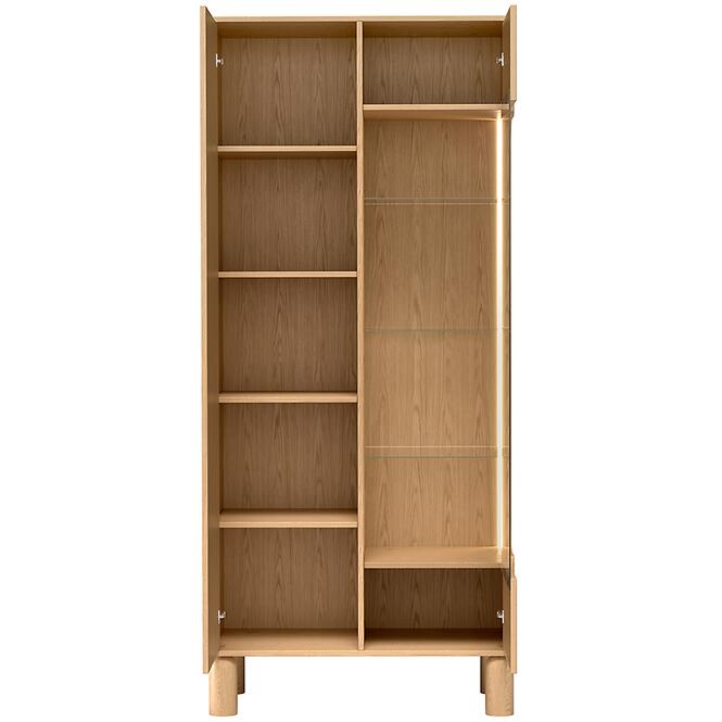 Vitrína Sanden S4 Bookmatch