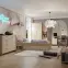 Regál Lexi 5l Cremona/Macadamia/Ružová,7