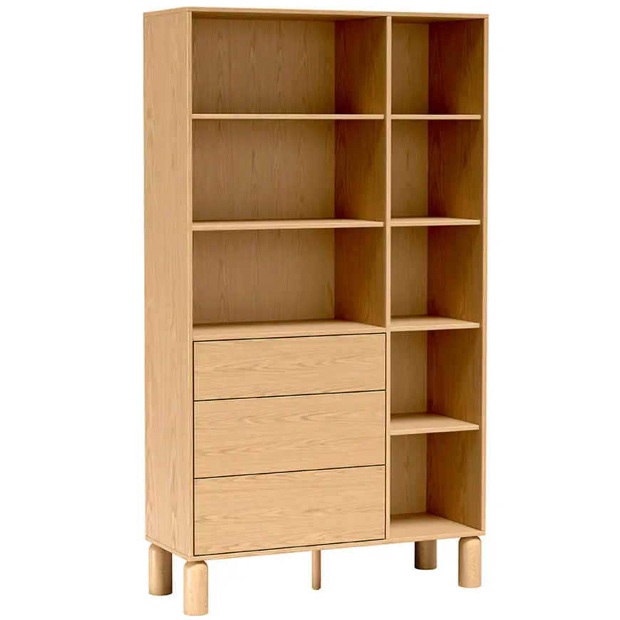 Regál Sanden S8  Bookmatch