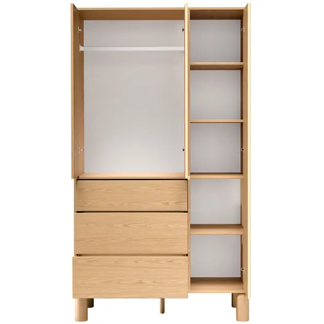 Skriňa Sanden S9 Bookmatch