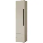 Kovová skriňa Lorin 3l/P 45 cm – kašmír, jednodverová, zásuvky
