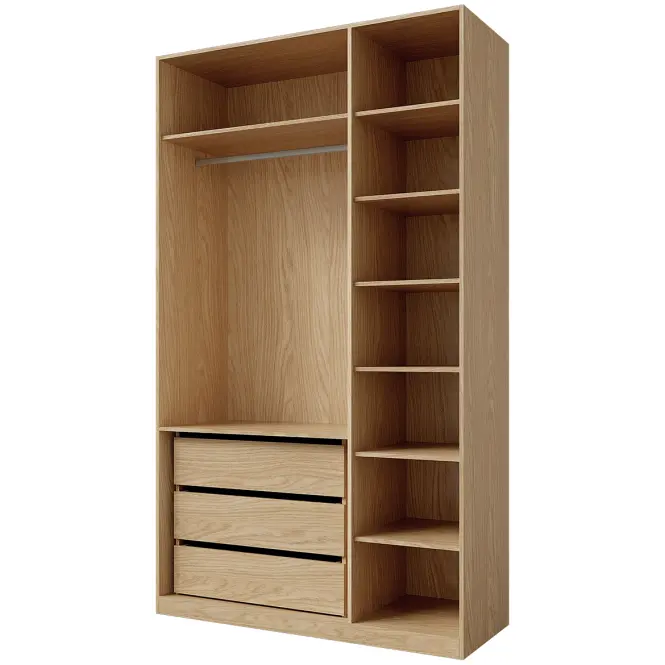 Skriňa Soreno 135 Prírodný dub/Macadamia,3