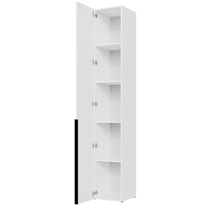 Skriňa Slim 1d S01 Biela,3