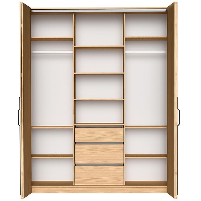 Skriňa Bari 200 Bookmatch,5