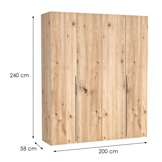 Skriňa Bari 200 Artisan