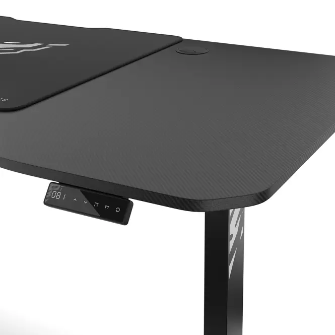Písací Stolík S Regulovaním Výšky Diablo X-Tensio 1600 Čierna,10