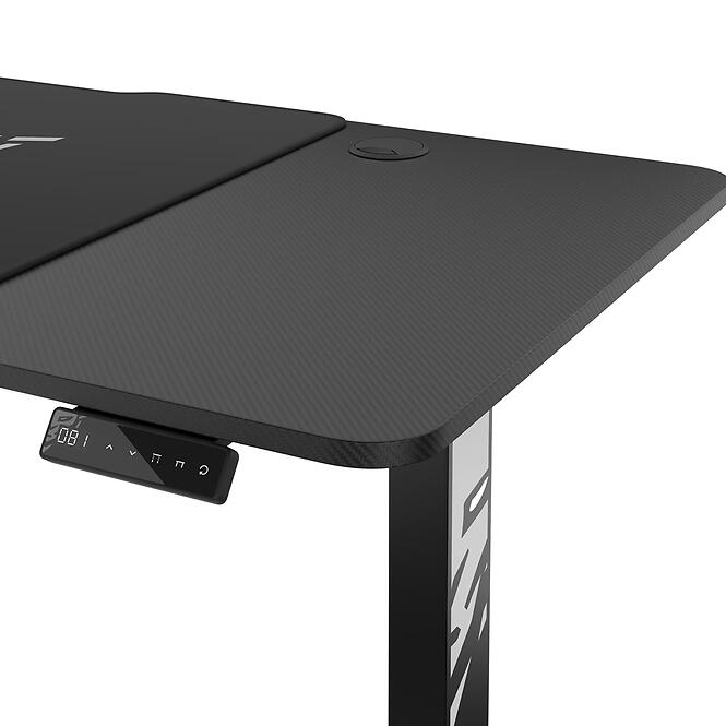 Písací Stolík S Regulovaním Výšky Diablo X-Tensio 1400 Čierna,14