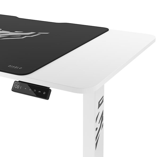 Písací Stolík S Regulovaním Výšky Diablo X-Tensio 1100 Biely,12