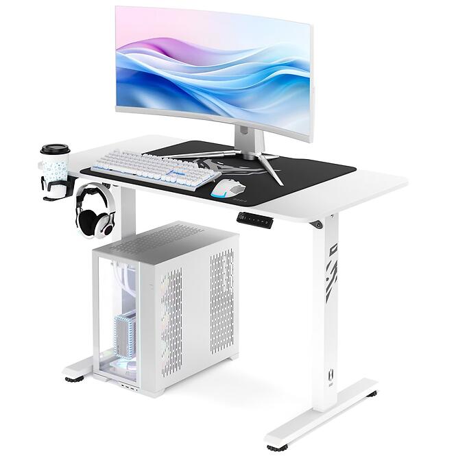 Písací Stolík S Regulovaním Výšky Diablo X-Tensio 1100 Biely,5