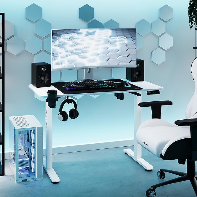 Písací Stolík S Regulovaním Výšky Diablo X-Tensio 1100 Biely