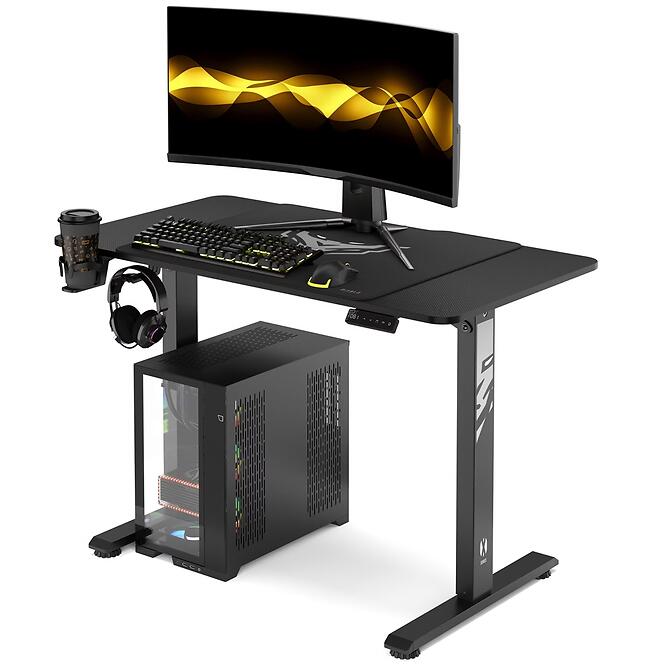 Písací Stolík S Regulovaním Výšky Diablo X-Tensio 1100 Čierna,5