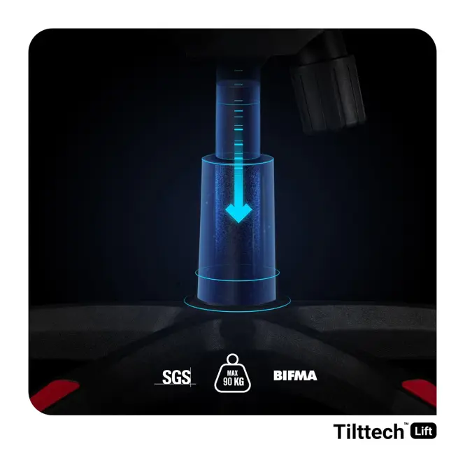 Kreslo Pre Hráča Diablo X-Horn S Čierna A Červená,15