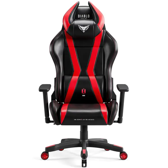 Kreslo Pre Hráča Diablo X-Horn S Čierna A Červená,5