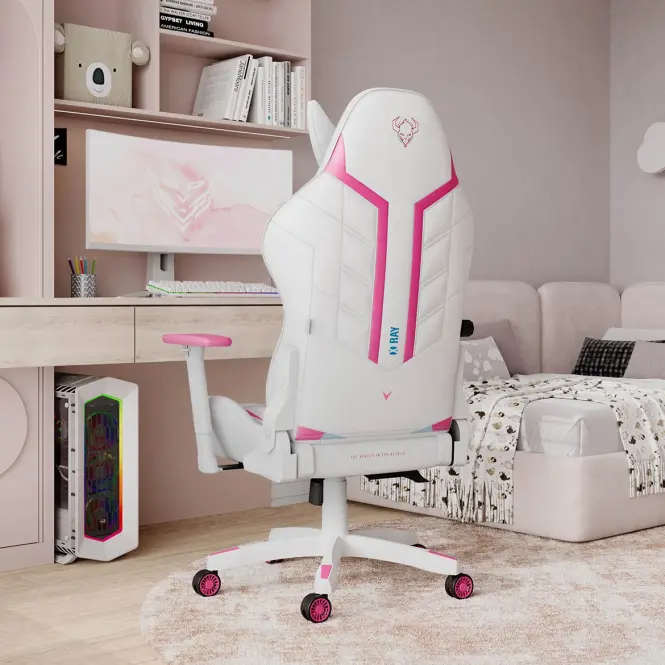 Kreslo Pre Hráča Diablo X-Ray S Biely-Ružová,16