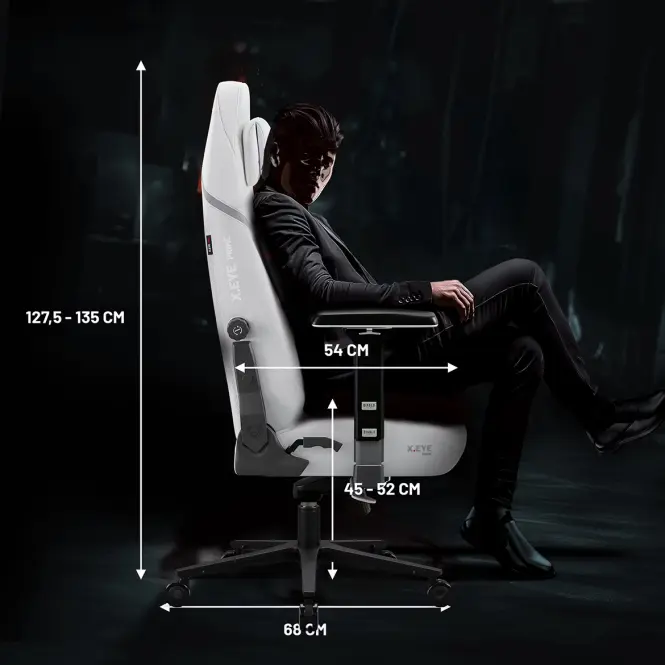 Kreslo Pre Hráča Diablo X.Eye Prime Ghosted White