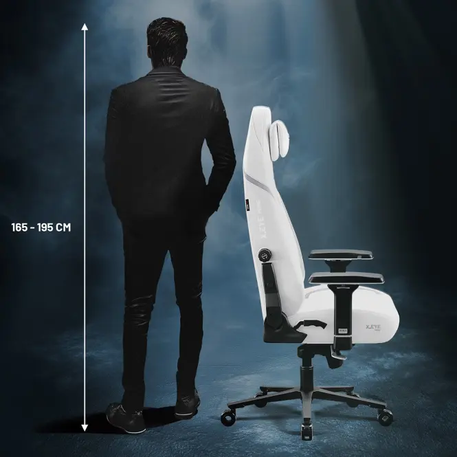 Kreslo Pre Hráča Diablo X.Eye Prime Ghosted White