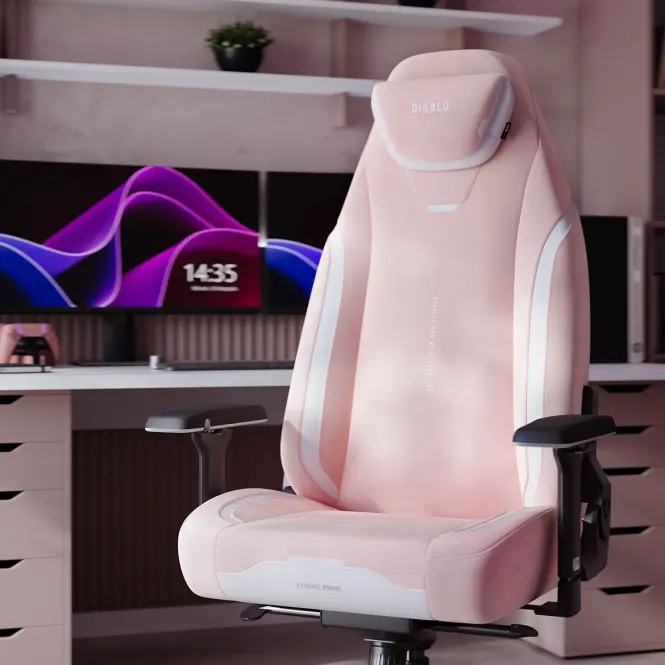 Kreslo Pre Hráča Diablo X.Eye Prime Akira Pink