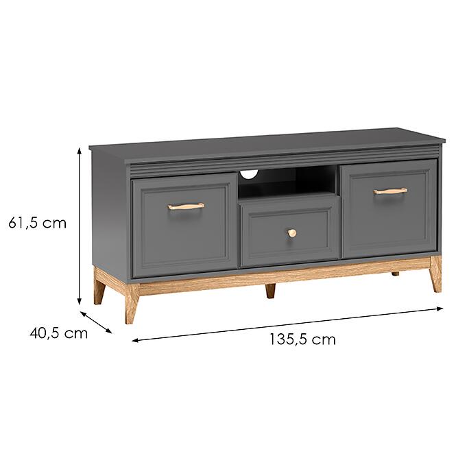 TV stolík Terra Ta8 Diamantovo sivá