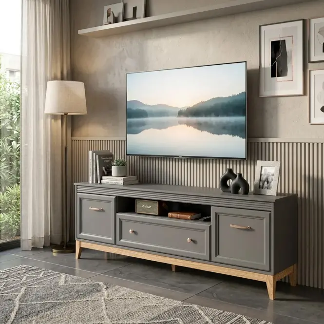 TV stolík Terra Ta9 Diamantovo sivá,6