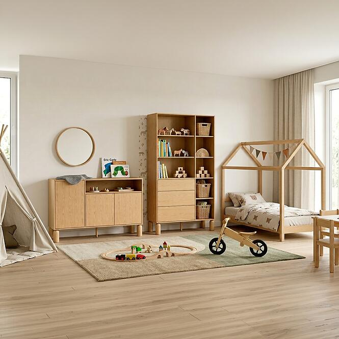TV stolík Sanden S5 Bookmatch
